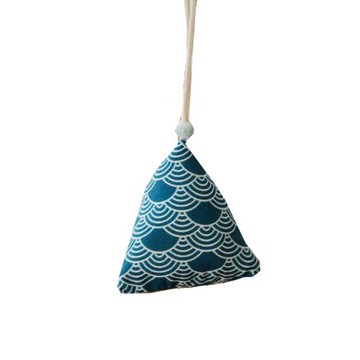 器曰書坊香囊端午藍染粽型艾葉香包布藝diy手工材料包國風文創