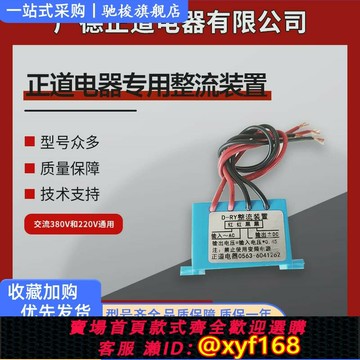 {保固一年 可打統編}D-RY整流裝置、整流器正道電器專用(2只起順豐包郵）