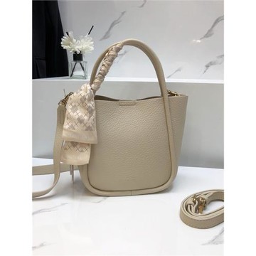 專柜康康家女包新款2025時尚百搭荔枝紋真皮手提包韓版單肩斜挎包