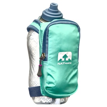 NATHAN SpeedDraw反光手握壺 535ml 尼龍材質 不含BPA  湖水  1個