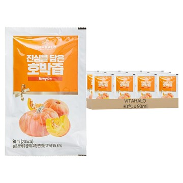 VITAHALO 南瓜汁 90ml (20 kcal)  30包
