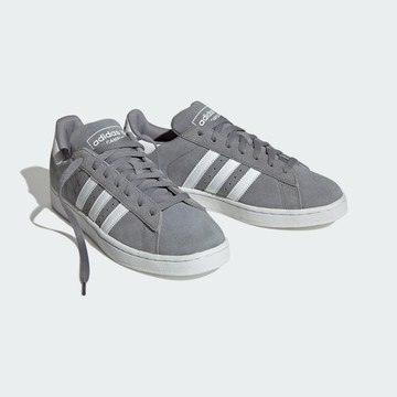 ADIDAS 愛迪達 CAMPUS 2 麂皮 穿搭 復古鞋 休閒鞋 麂皮 灰色 男款 ID9843