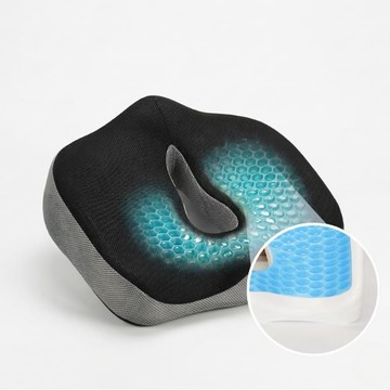Zero Pillow 零重力感 蜂巢凝膠減壓回彈坐墊