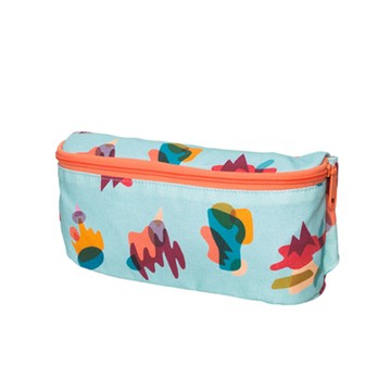 MOKUYOBI /Fanny Pack/L.A空運COLOR CLUB休閒腰包-淺綠色