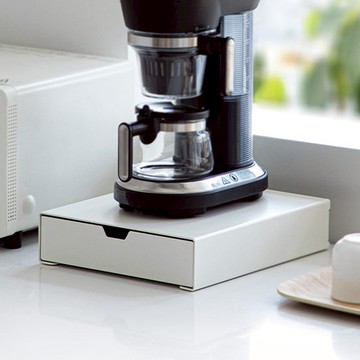 桌上型層疊式收納置物抽屜盒-多色可選 黑