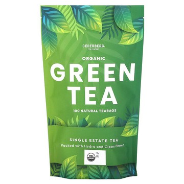 Cederberg Tea Co, Single Estate Tea，有機綠茶，100 天然茶包，7.76 盎司（220 克）