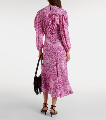 Isabel Marant Hortensia printed silk-blend maxi skirt