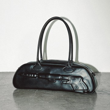 Plaque Shoulder Bag 立體電鑽 長柄法棍包 手提/斜挎 大容量