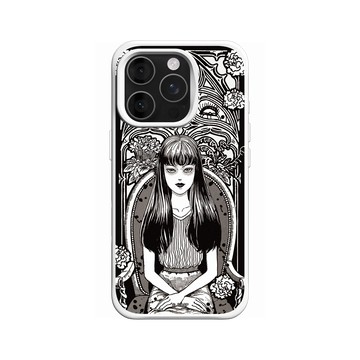 iPhone 16 Pro SolidX 白 - 伊藤潤二驚選集 Junji Ito - 女王富江