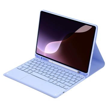 DTAudio iPad磁吸式藍牙鍵盤保護套 11吋  紫色  1個  BKP-11-VT