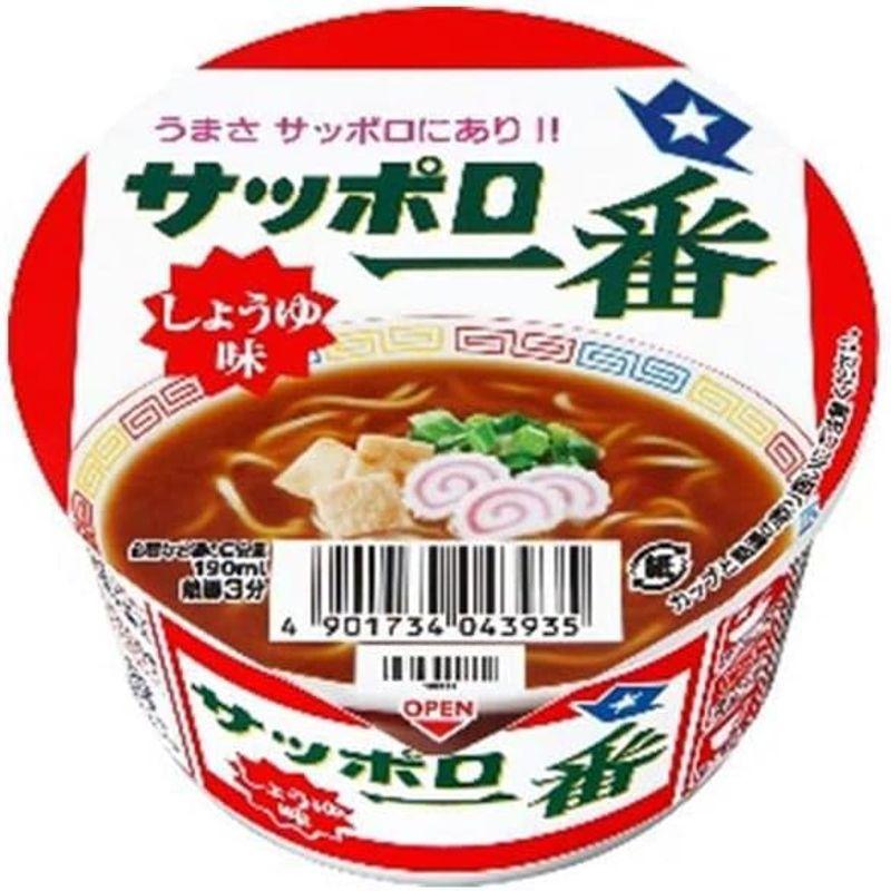 サンヨー食品 サッポロ一番 しょうゆ味 ミニどんぶり 42g×24個入