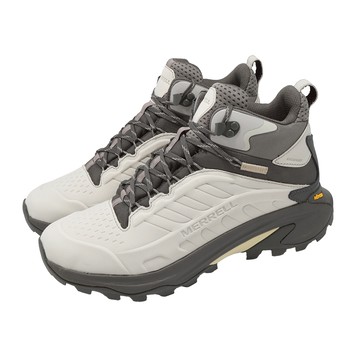 [ACS] Merrell 登山鞋 Moab Speed 2 LTR Mid WP 男鞋 米白 灰 防水鞋面 戶外 機能 郊山 ML038347
