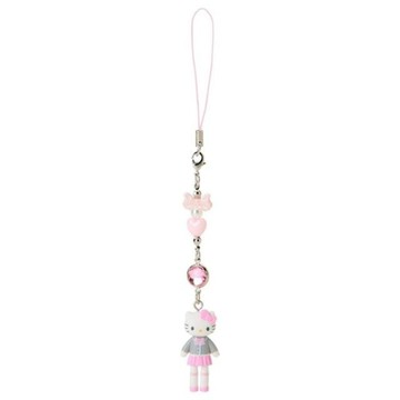 小禮堂 Sanrio 三麗鷗 Hello Kitty 長腿公仔手機吊飾 (制服百褶裙裝 看我72變衣櫥系列)