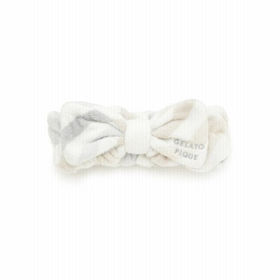 ジェラートピケ スムーズィー5ボーダー ヘアバンド キッズ ブルー F Gelato Pique 通販 Lineポイント最大get Lineショッピング