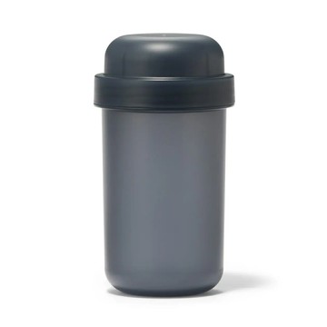 熱銷【日本代購】無印良品 午餐膠囊飯盒立式餐盒 帶澆頭杯 可微波爐