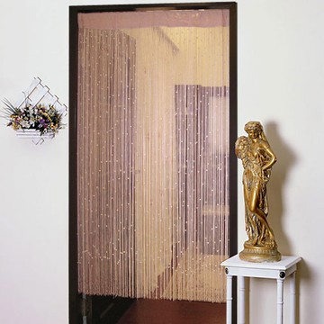 Cotton Field 棉花田傢飾 凡爾賽珍珠線簾  85 x 150cm  粉紅色