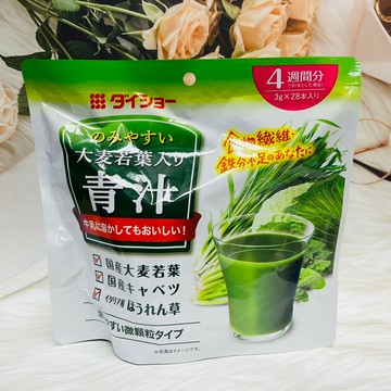 日本 DAISHO 大昌 大麥若葉添加青汁 3g*28包入 四週份 大麥若葉 青汁 蔬菜汁