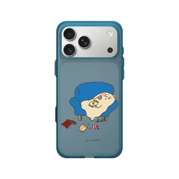 iPhone 17 Pro Max Clear (相機按鈕) 夜幕藍 - 咻咻熊 XiuXiubear - 阿泥懶懶的