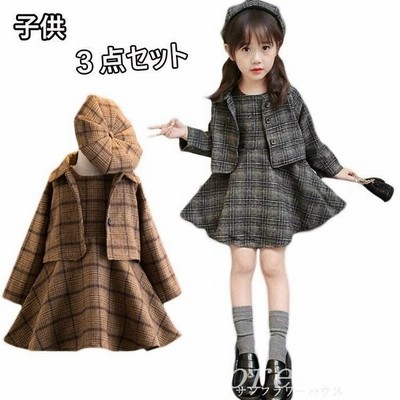 入園式 卒業式 スーツ 女の子 子供服 キッズ 入学式 ワンピース フォーマルワンピース ガールズ 可愛い 通学 お姫様 七五三 子ども 3点セット 通販 Lineポイント最大get Lineショッピング
