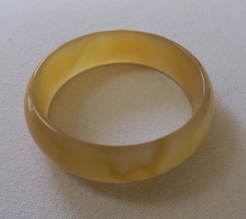 天然玉髓手鐲#0377 62mm