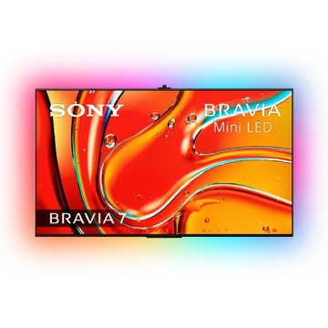SONY BRAVIA 7 75吋 XR Mini LED 4K HDR Google TV 顯示器 含超薄壁掛架+電視情境燈 Y-75XR70