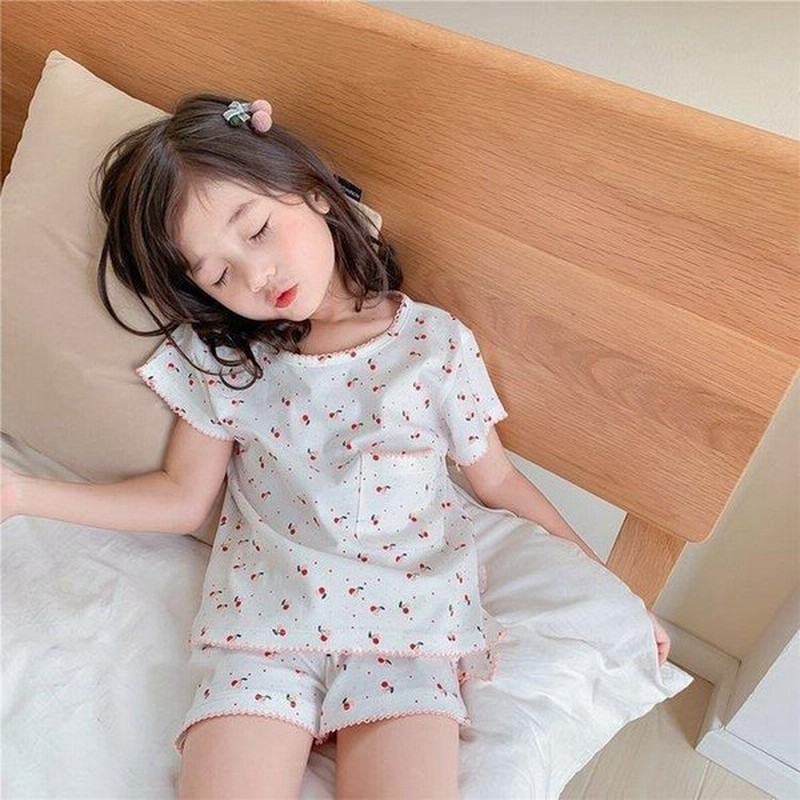子供パジャマ 半袖 キッズパジャマ 女の子 おしゃれ ガールズルームウェア 綿ルームウェア こどもパジャマ 部屋着 寝巻き 寝間着 80 90 100 110 1 130cm 通販 Lineポイント最大0 5 Get Lineショッピング