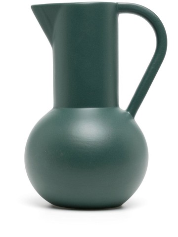 raawii - Medium Strøm jug - unisex - Earthenware - One Size - Green