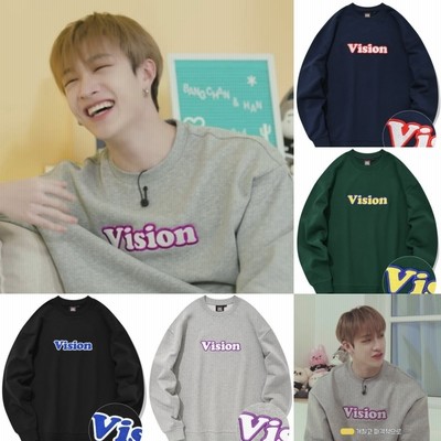 STRAY KIDS バンチャン着用 VSW N-Logo Crewneck 韓国正規品 | LINE ...