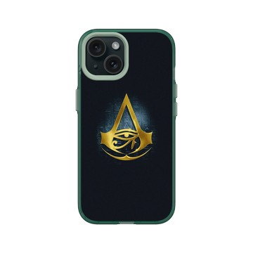 iPhone 15 Clear 憂墨綠 - Assassin's Creed - Origins Logo