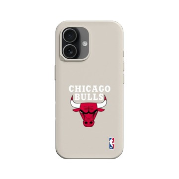 iPhone 17 SolidX 貝殼灰 - NBA - Logo-芝加哥公牛 Chicago Bulls - Light