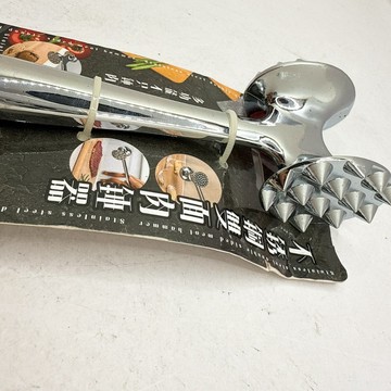 《翔翼百貨》不鏽鋼雙面肉鎚器 錘肉器 肉錘 雞排錘 拍肉器 錘殼器 鬆肉器 嫩肉器 敲肉錘 E10098安全標章