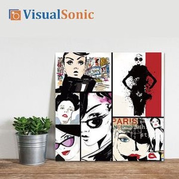 VISUAL SONIC超薄藍牙畫布音箱 Pap