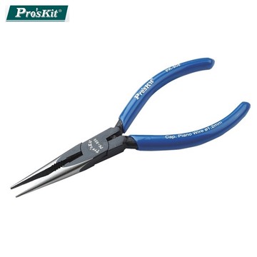 台灣製造Pro’sKit寶工鉻釩鋼強力有牙細尖嘴鉗8PK-906A