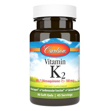 Carlson Vitamin K2 180 mcg - 90 Softgels