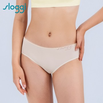 sloggi-GO COOL清爽系列中腰小褲 香草冰淇淋｜76R1208 GL