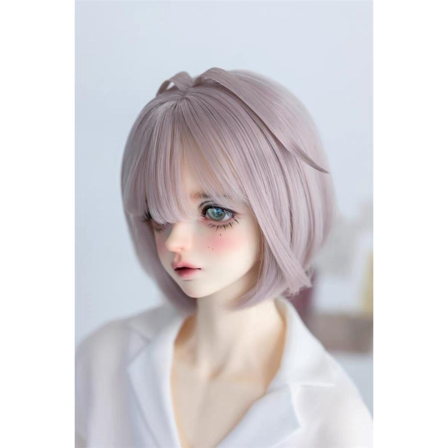 ボブ ロック ウィッグ 前髪あり BJD かつら