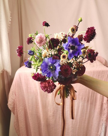 客製鮮花捧花 新娘捧花(特殊色調)