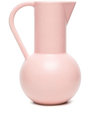 raawii - Strøm matte-finish jug - unisex - Earthenware - One Size - Pink