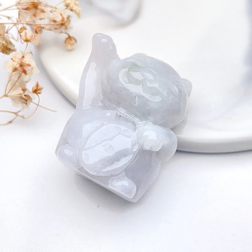 翡翠招財貓 | 天然緬甸A貨翡翠 | 送禮