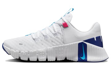 WMNS FREE METCON 5 WHITE AQUARIUS BLUE