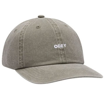 OBEY - 100580418-OLI PIGMENT BOLD STRAPBACK 老帽 / 棒球帽 (水洗綠色)