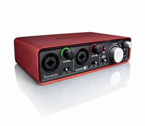 Focusrite Scarlett 2i2 オーディオインターフェイス（中古品）