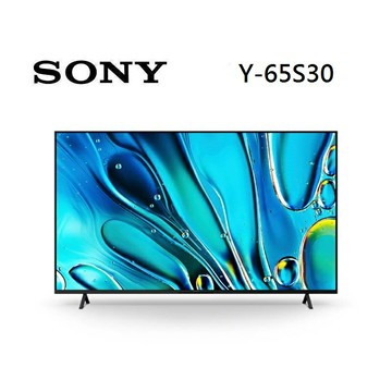(領券再折500)(活動送1000元禮券)SONY 索尼 Y-65S30 65型 BRAVIA 3 X1智慧聯網電視 含基本桌放安裝+舊機回收