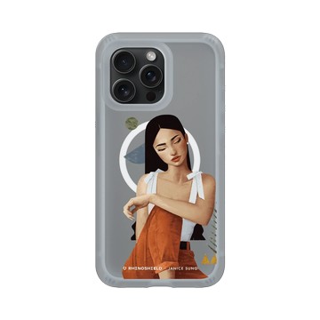 iPhone 15 Pro Max AirX 流變灰 - Janice Sung - Citrus 橙