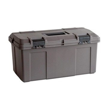 RING STAR Starke-R 進化超級箱 尺寸59.7 x 33.6 x 30cm 耐荷重840kg 容量35L 日本產  玫灰色  1  1個