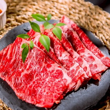 【裕國紅敞】美國Choice翼板牛燒烤肉片250G ±9G