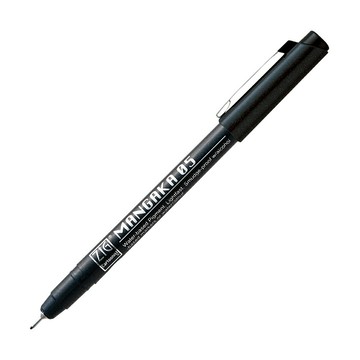 Kuretake 日本吳竹 ZIG 漫畫代針筆 黑色 0.5mm / 支 CNM-05-010【APP滿額下單4%點數(單一帳號最高1000點)】7/31止