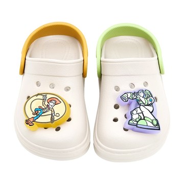 BORUI 柏睿鞋業 迪士尼 兒童款 洞洞電燈發亮休閒鞋  150mm  奶茶色