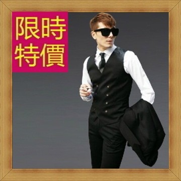 現貨+預購 西裝背心西服馬甲-韓版時尚修身男外套2色57h7【獨家進口】【米蘭精品】