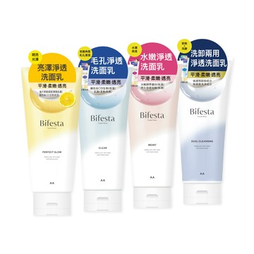 Bifesta 淨透洗面乳120g(多款任選)